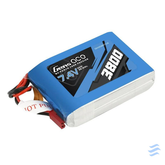 Battery Gens Ace 3800mAh 7.4V 1C 2S1P do Taranis Q X7 Lithium and NiMH