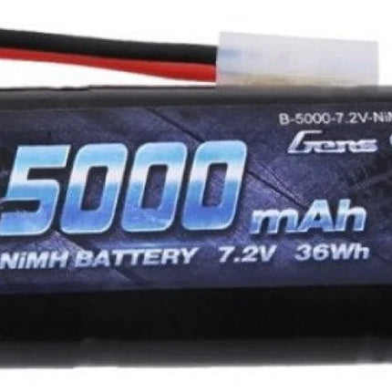 Battery Gens Ace 5000mAh 7,2V NiMH Tamiya Lithium and NiMH