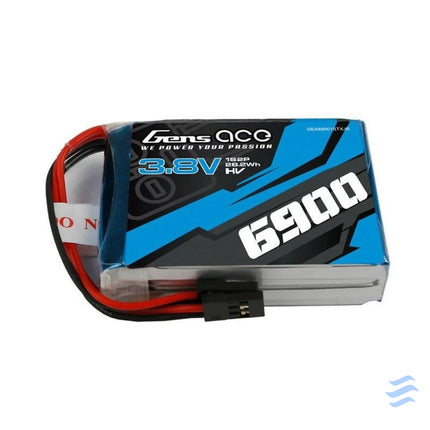Battery Gens Ace 6900mAh 3.8V 1C 1S2P LiPo Lithium and NiMH