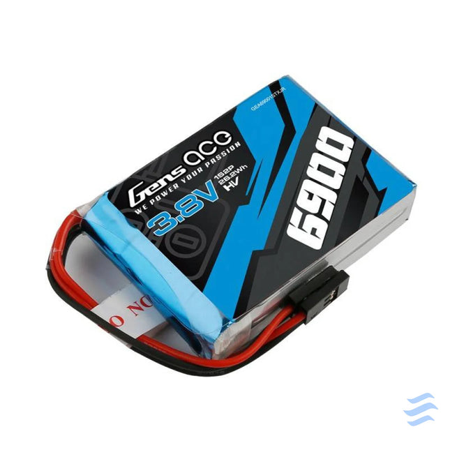 Battery Gens Ace 6900mAh 3.8V 1C 1S2P LiPo Lithium and NiMH