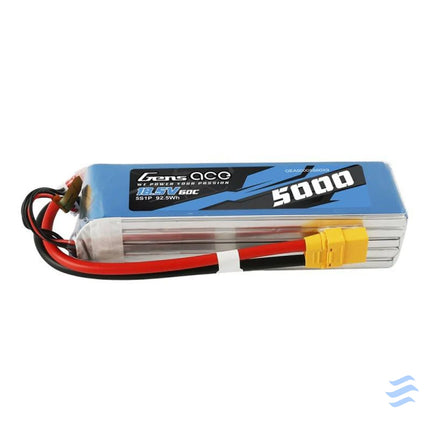 Battery LiPo Gens Ace Bashing 5000mAh 18.5V 60C 5S1P XT90 Lithium and NiMH