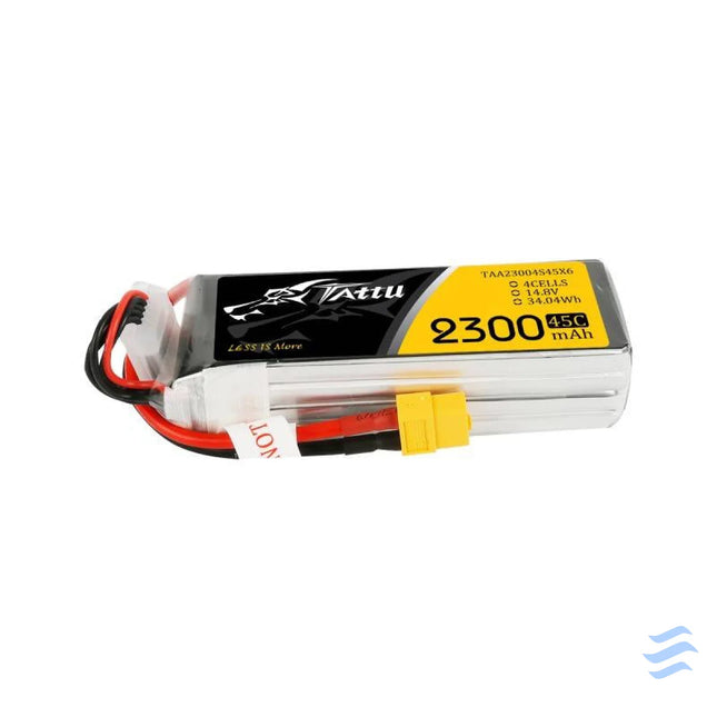 Battery Tattu 2300mAh 14,8V 75C 4S1P XT60 Lithium and NiMH