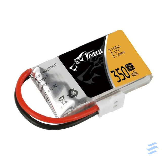 Battery Tattu 350mAh 3,7V 30C 1S1P Lithium and NiMH