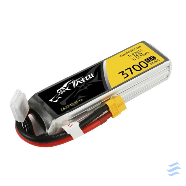 Battery Tattu 3700mAh 14,8V 45C 4S1P Lithium and NiMH