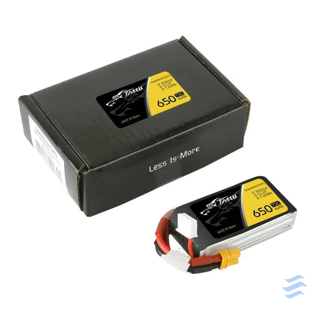 Battery Tattu 650mAh 11,1V 75C 3S1P Lithium and NiMH