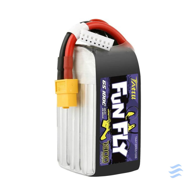 Battery Tattu Funfly 1300mAh 22,2V 100C 6S1P XT60 Lithium and NiMH