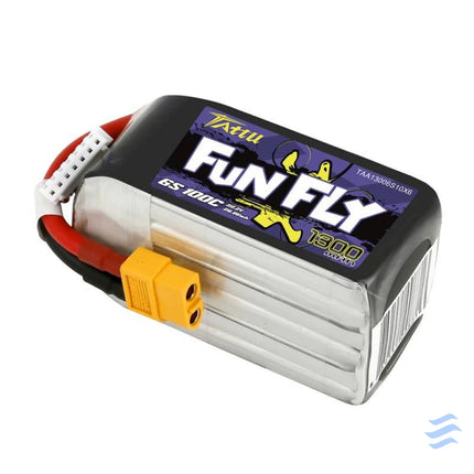 Battery Tattu Funfly 1300mAh 22,2V 100C 6S1P XT60 Lithium and NiMH