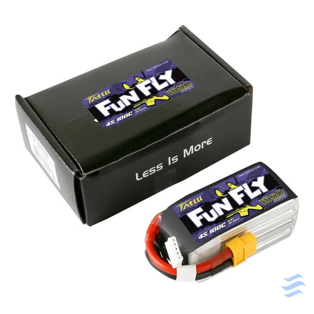 Battery Tattu Funfly 1550mAh 14,8V 100C 4S1P Lithium and NiMH