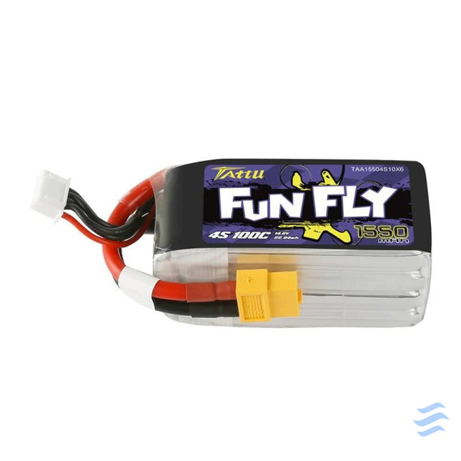 Battery Tattu Funfly 1550mAh 14,8V 100C 4S1P Lithium and NiMH