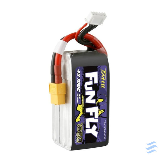 Battery Tattu Funfly 1550mAh 14,8V 100C 4S1P Lithium and NiMH