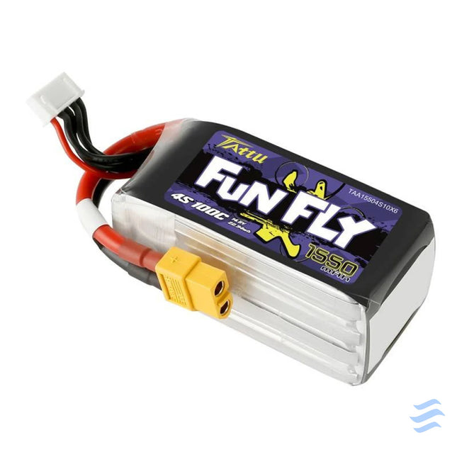 Battery Tattu Funfly 1550mAh 14,8V 100C 4S1P Lithium and NiMH