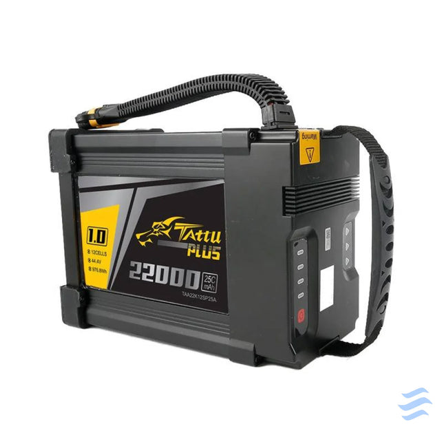 Battery Tattu Plus 1.0 22000mAh 44.4V 25C 12S1P AS150U Lithium and NiMH