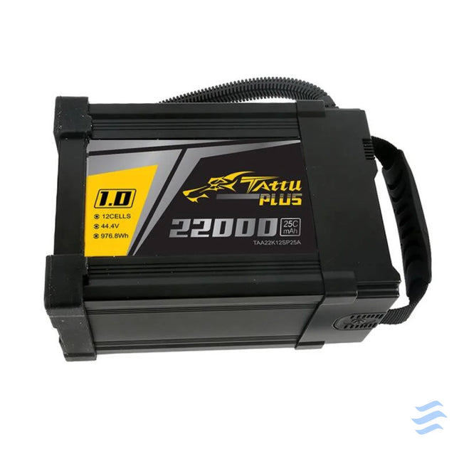 Battery Tattu Plus 1.0 22000mAh 44.4V 25C 12S1P AS150U Lithium and NiMH