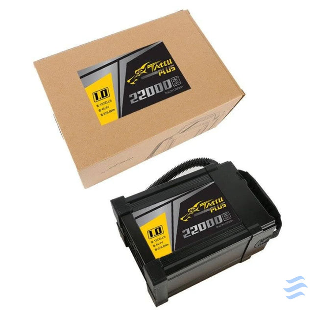 Battery Tattu Plus 1.0 22000mAh 44.4V 25C 12S1P AS150U Lithium and NiMH