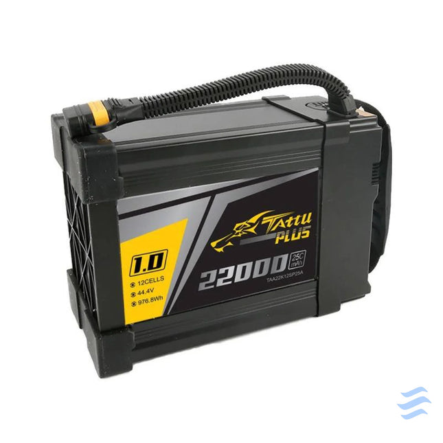 Battery Tattu Plus 1.0 22000mAh 44.4V 25C 12S1P AS150U Lithium and NiMH