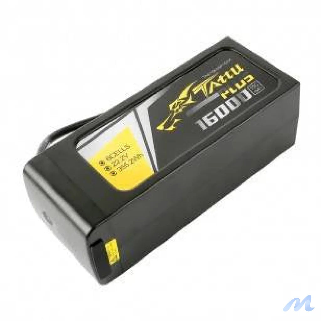 Battery Tattu Plus 16000mAh 22.2V 15C 6S1P LiPo AS150+XT150