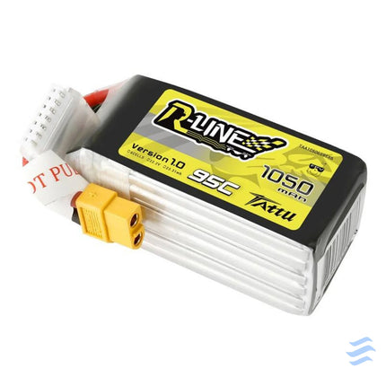 Battery Tattu R Line 1050mAh 22.2V 95C 6S1P XT60 Lithium and NiMH