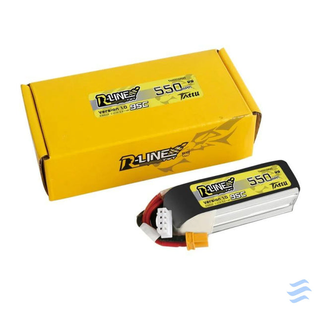 Battery Tattu R Line 550mAh 11.1V 95C 3S1P XT30 Lithium and NiMH