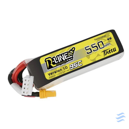 Battery Tattu R Line 550mAh 11.1V 95C 3S1P XT30 Lithium and NiMH