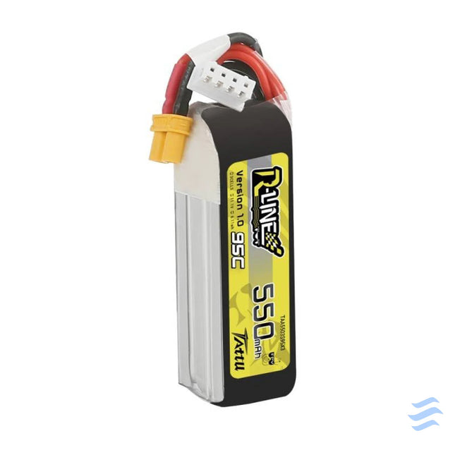 Battery Tattu R Line 550mAh 11.1V 95C 3S1P XT30 Lithium and NiMH