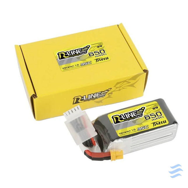 Battery Tattu R Line 650mAh 14,8V 95C 4S1P XT30 Lithium and NiMH