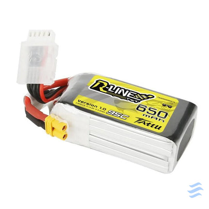 Battery Tattu R Line 650mAh 14,8V 95C 4S1P XT30 Lithium and NiMH