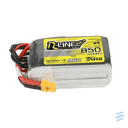 Battery Tattu R Line 850mAh 14.8V 95C 4S1P Lithium and NiMH