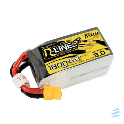 Battery Tattu R Line Version 3.0 1800mAh 14,8V 120C 4S1P XT60 Lithium and NiMH