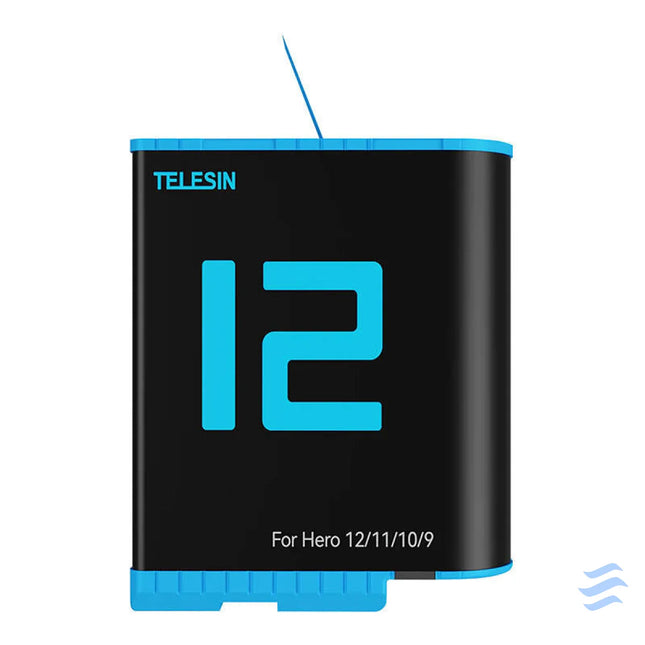 Battery Telesin for GoPro Hero 12 / Hero 11 / Hero 10 / Hero 9 (1750 mAh) GP BTR 901 D Other