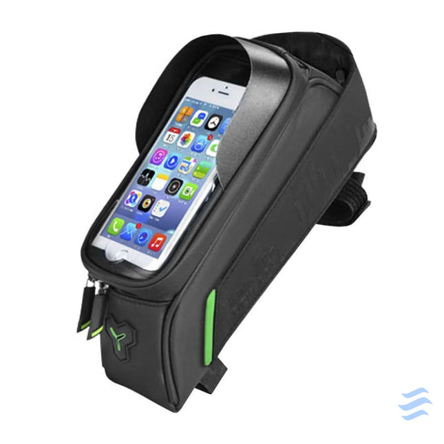Bicycle Bag with Phone Holder Rockbros 029BK (black) Bicycle bags