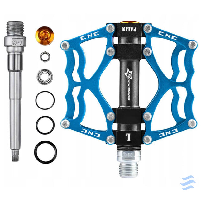 Bicycle Pedal Rockbros JT201012LBL (blue) Parts and tools