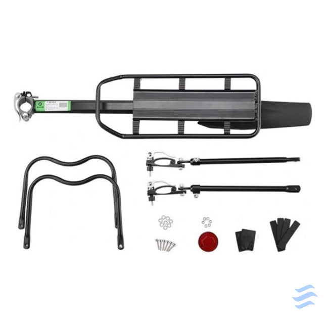 Bicycle Rear Rack with fender and reflector Rockbros HJ1008 1 (black) Parts and tools