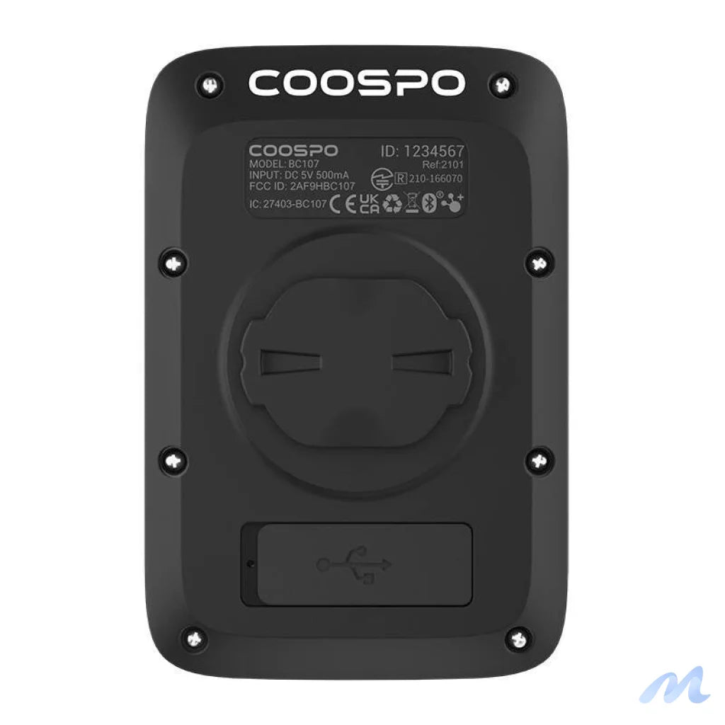Bike Computer Coospo BC107 compatibile with z: Strava, Trainingpeaks etc.