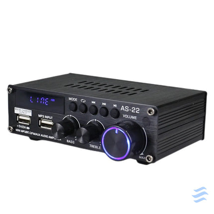 Blitzwolf AS 22 audio amplifier 45W Bluetooth 5.0 USB + remote control (black) Accessories