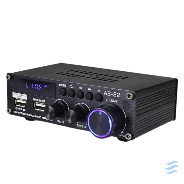 Blitzwolf AS 22 audio amplifier 45W Bluetooth 5.0 USB + remote control (black) Accessories