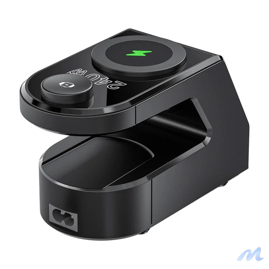 Blitzwolf BW-FW10 alarm clock with charger 2xUSB-A, 4xUSB-C, 240W