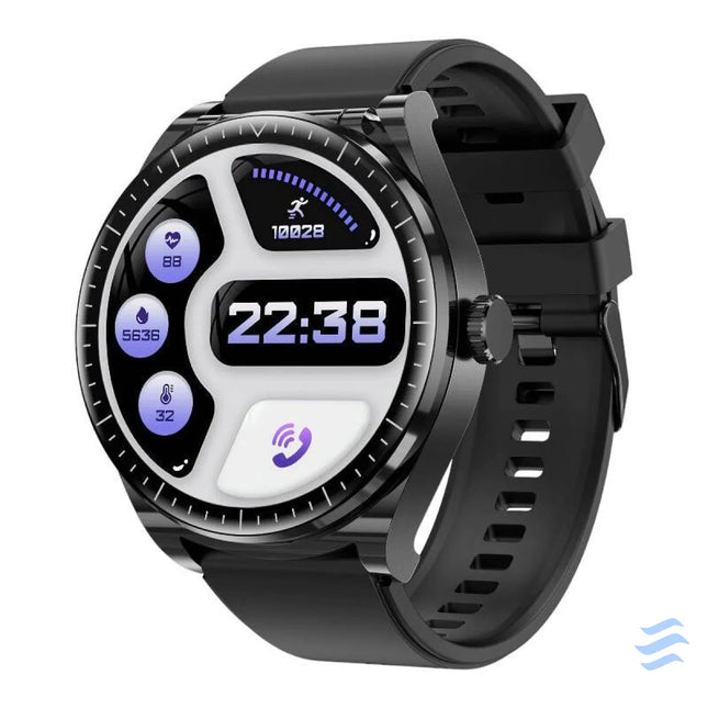 BlitzWolf BW HW1 smartwatch + TWS headphones (black) Smartwatches
