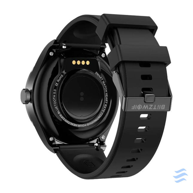 BlitzWolf BW HW1 smartwatch + TWS headphones (black) Smartwatches