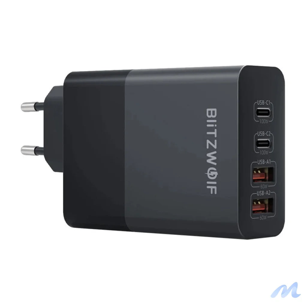 BlitzWolf BW-S29 120W mains charger (black)