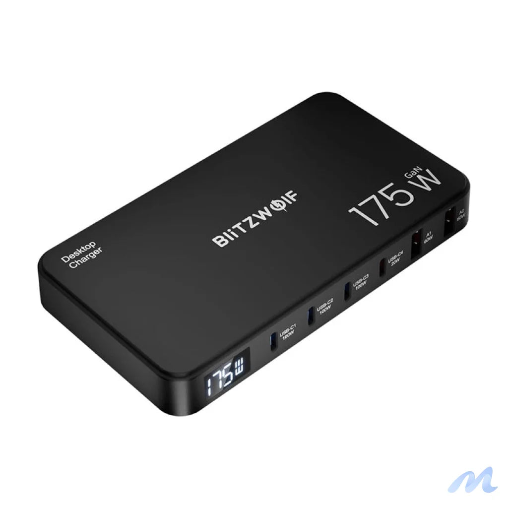 Blitzwolf BW-S30 6-in-1 Charging Station 4xUSB-C + 2xUSB 175W