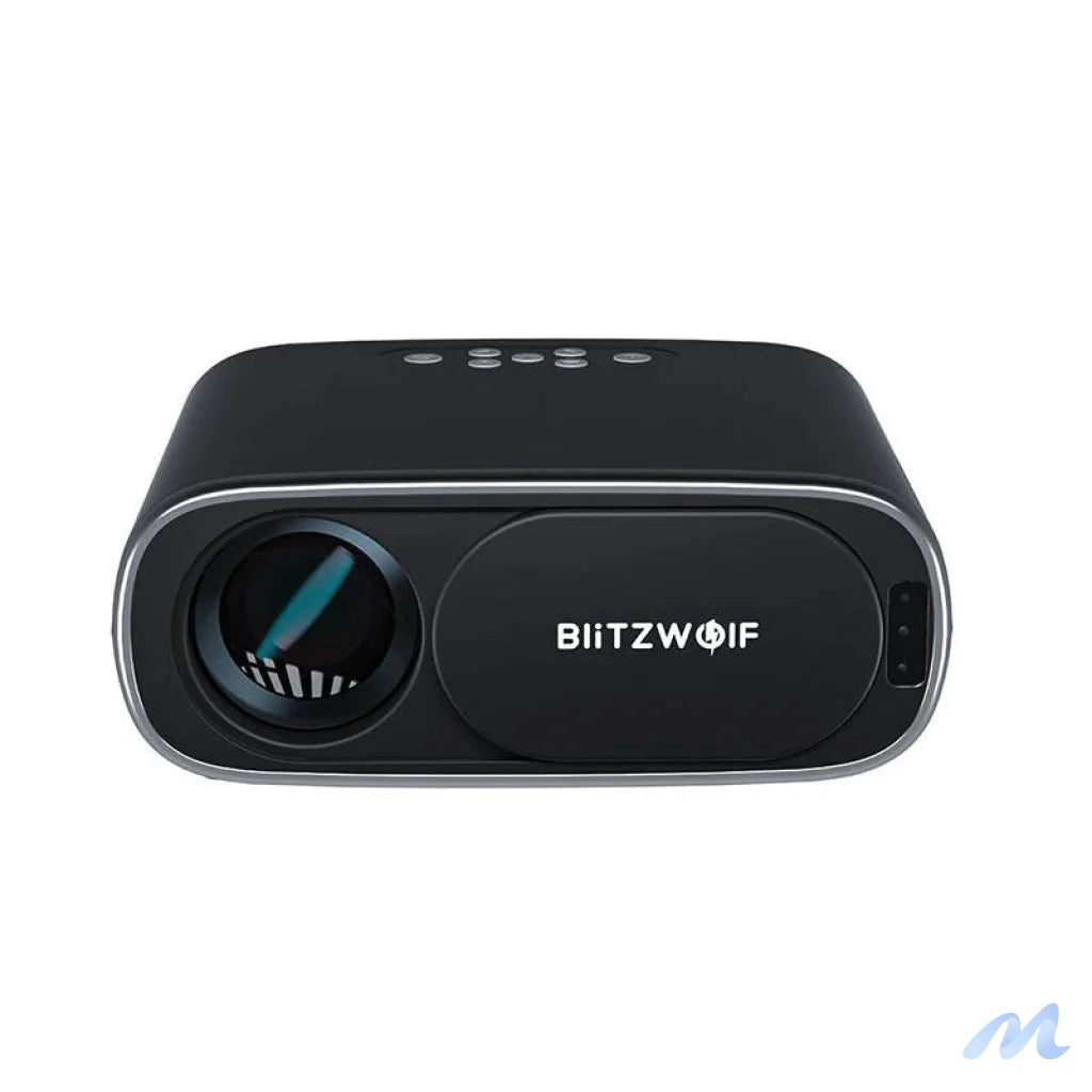BlitzWolf BW-V4 1080p LED beamer / projector, Wi-Fi + Bluetooth (black)