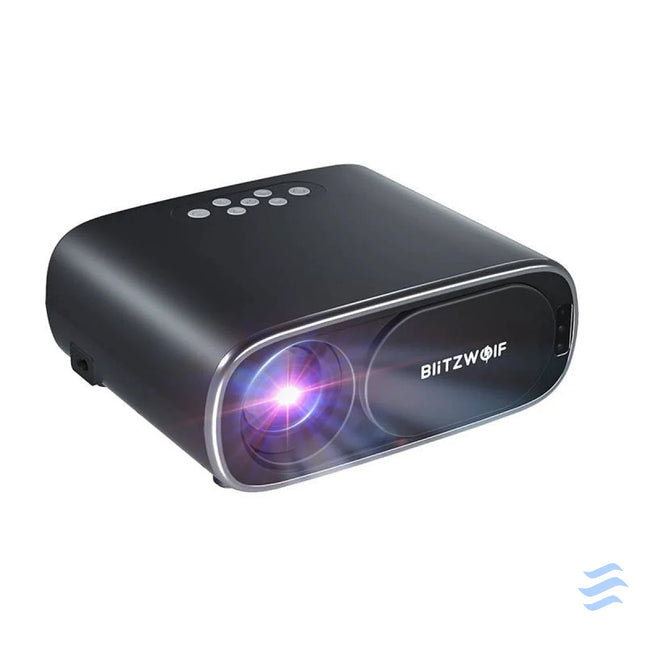 BlitzWolf BW V4 1080p LED beamer / projector Wi Fi + Bluetooth (black) Projectors