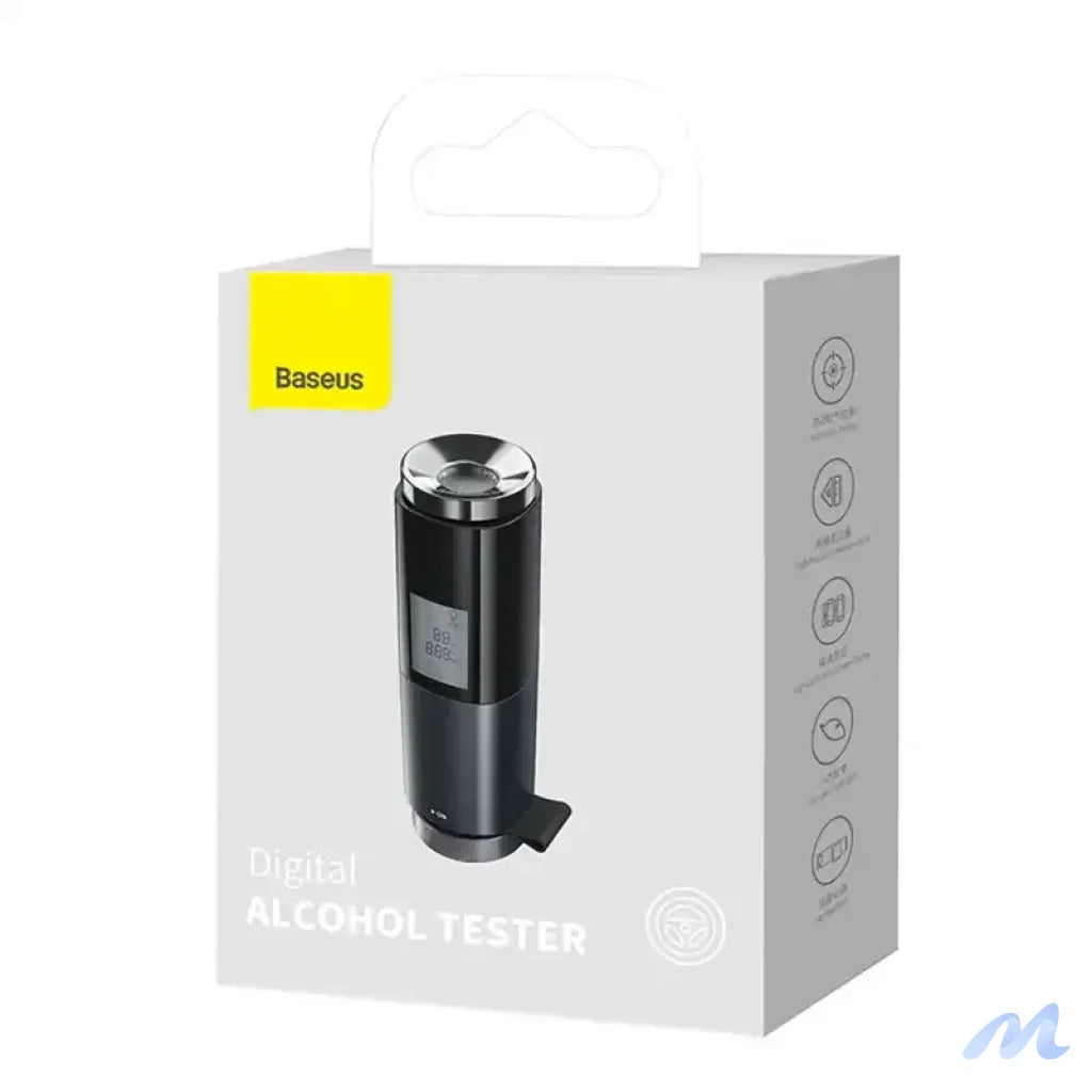 Breathless Electronic Breathalyzer with LCD Baseus (Black)