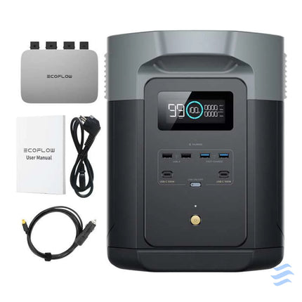 Bundle EcoFlow Delta 2 Max + microinverter PowerStream 800W Power stations