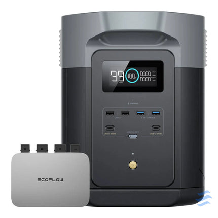 Bundle EcoFlow Delta 2 Max + microinverter PowerStream 800W Power stations