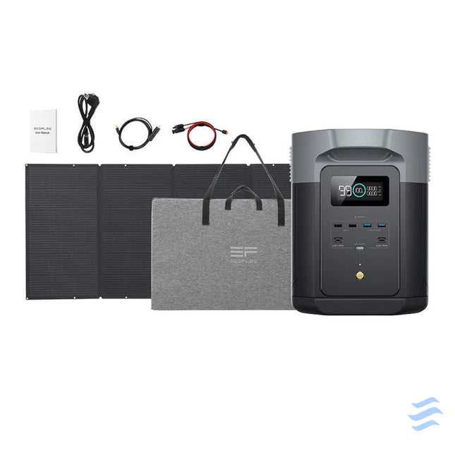 Bundle EcoFlow Delta 2 Max + PV panel 400W (folding) Power stations
