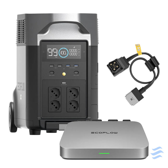 Bundle EcoFlow Delta Pro + microinverter PowerStream 800W Power stations