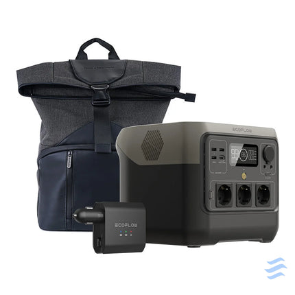 Bundle EcoFlow River 2 Pro + Smart car battery charger + Carrying bag Power stations