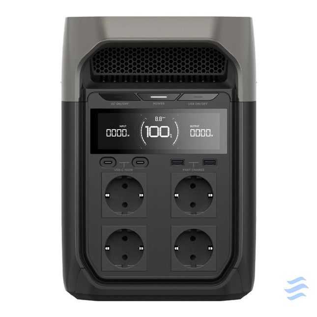 Bundle: Power station EcoFlow Delta 3 + portable solar panel 400W Power stations