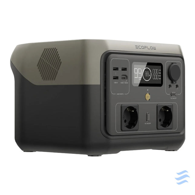 Bundle: Power station EcoFlow River 2 Max + portable solar panel 160W Power stations